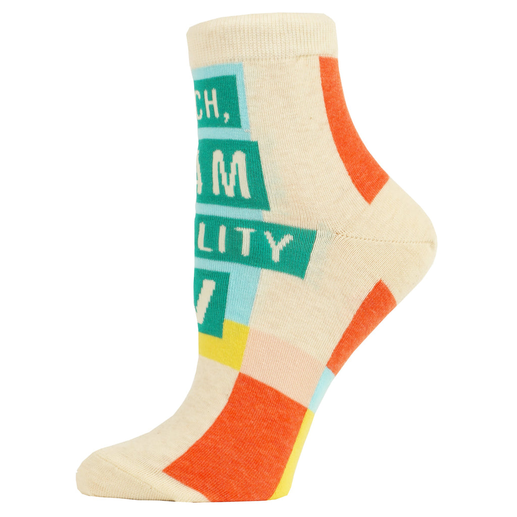 Bitch I AM REALITY TV Women's Ankle Sock