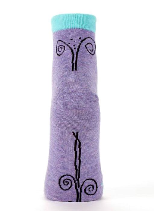 Women's Ankle Socks - Stop Ruining My Bad Mood - Blue Q