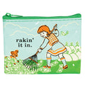 Rakin' it in.  Eco, Recycled Coin Purse