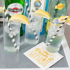 Drinks and Sunshine Cocktail Napkins by Twisted Wares
