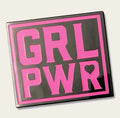 Grl Pwr Enamel Pin by Lucky Jack fka Trixie and Milo