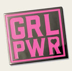 Grl Pwr Enamel Pin by Lucky Jack fka Trixie and Milo