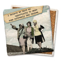 Extremely bad choices - Limestone Coaster by Tipsy