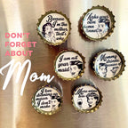 It's a Mom Thing - 6 unique bottle cap magnet set in tin.