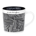 Teacher - You make All the difference - New Bone China Coffee Mug