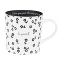 Be Yourself I Love You Just the Way You Are - New Bone China Coffee Mug