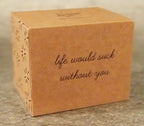 Happy Birthday - Life would suck without you - New Bone China Coffee Mug
