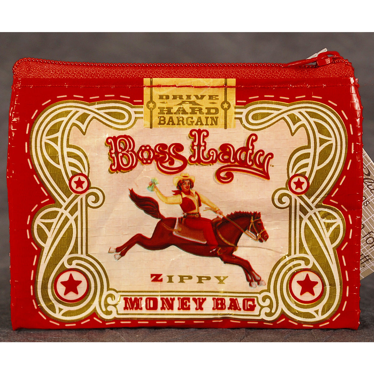 Boss Lady Recycled Coin Purse by Blue Q