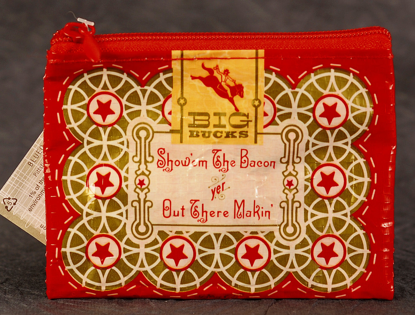 Boss Lady Recycled Coin Purse by Blue Q