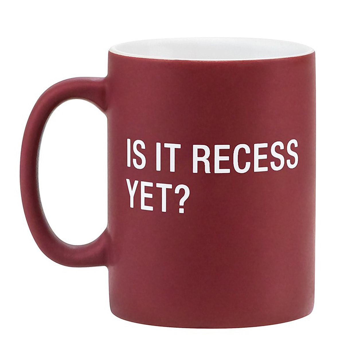 Is it Recess Yet? Stoneware Coffee Mug