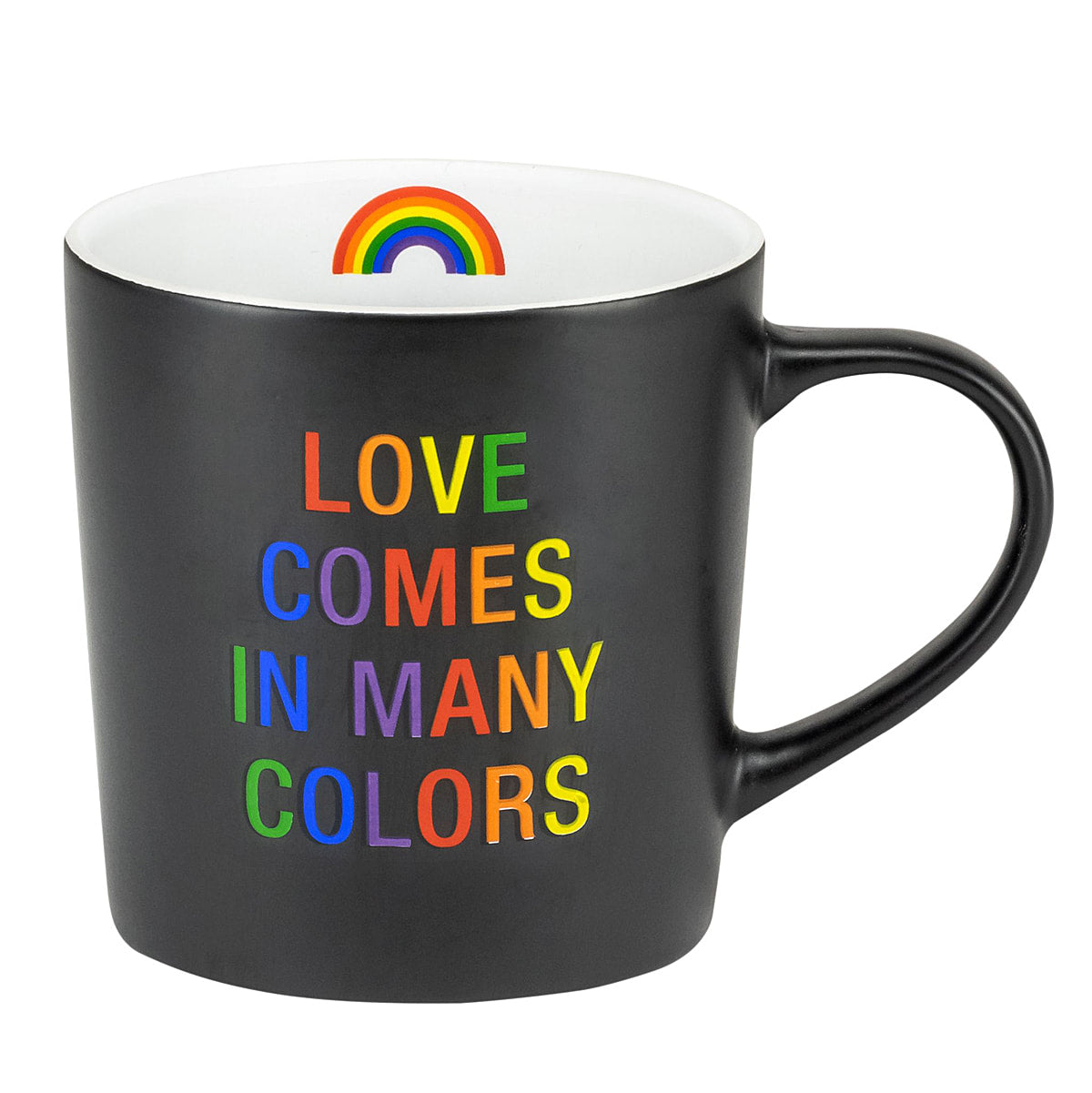 Love Comes in Many Colors Stoneware Coffee Mug