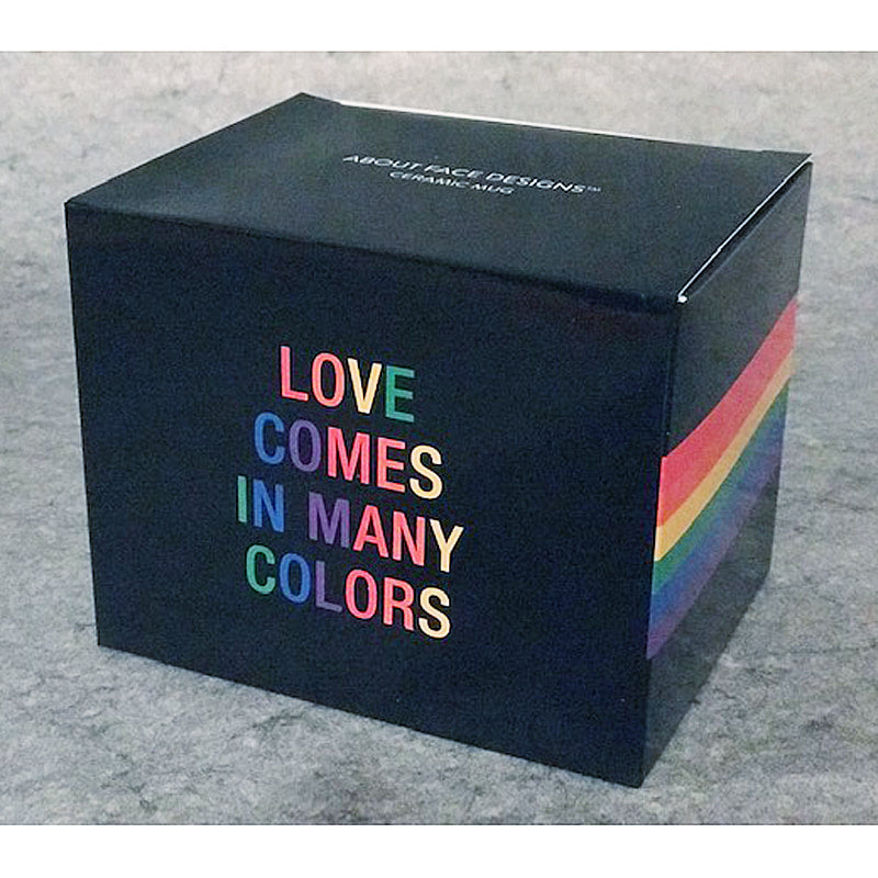 Love Comes in Many Colors Stoneware Coffee Mug
