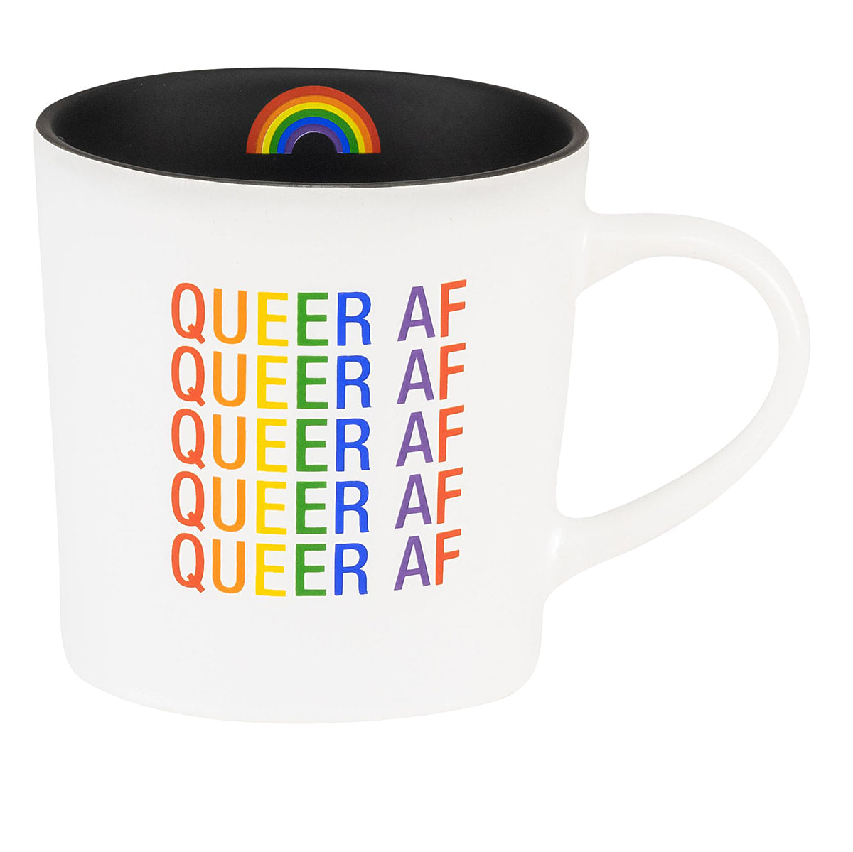 Queer AF Stoneware Coffee Mug