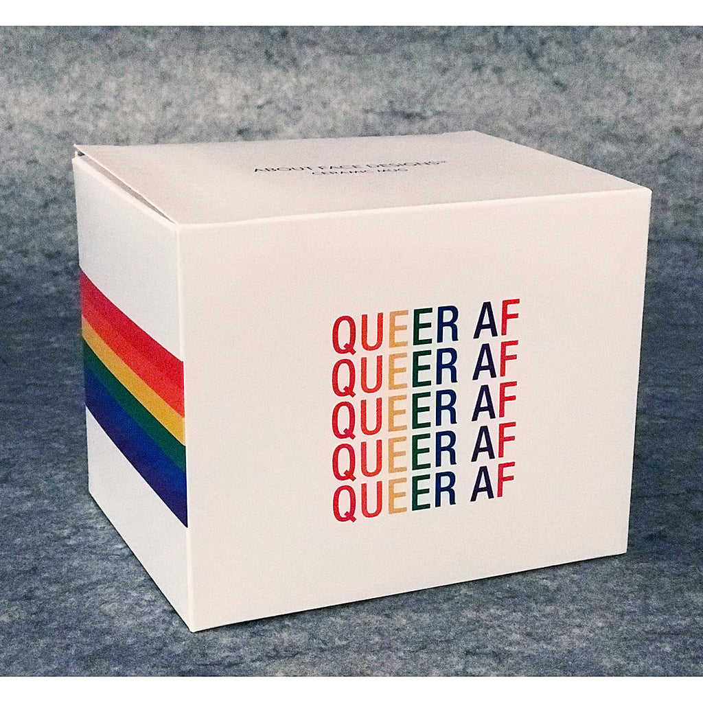 Queer AF Stoneware Coffee Mug