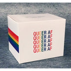 Queer AF Stoneware Coffee Mug
