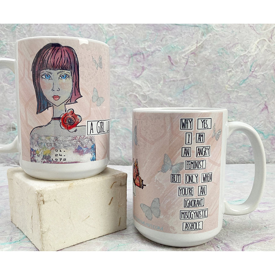 Angry Feminist Ceramic Mug