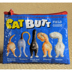 Official Cat Butt Field Guide Recycled Coin Purse by Blue Q
