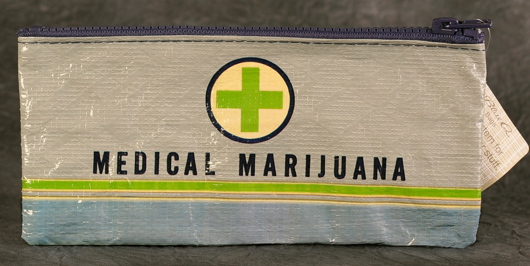 Medical Marijuana Blue Q Pencil Case