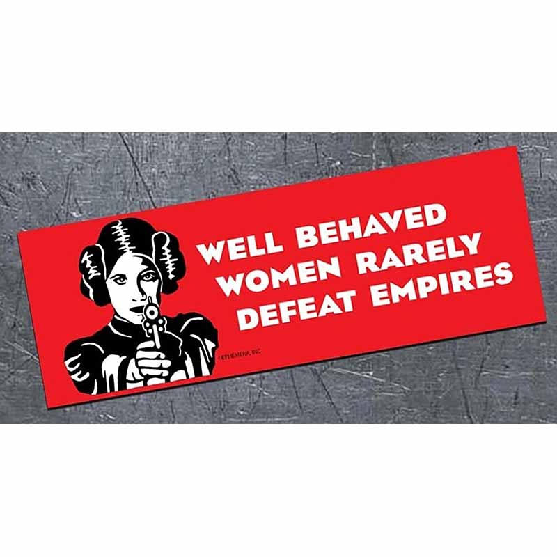 Well Behaved Women - Bumper Magnet - AA