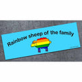 Rainbow Sheep of the Family - Bumper Magnet - AA