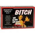Bitch themed Magnetic Poetry kit