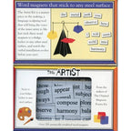 Artist themed Magnetic Poetry kit