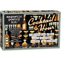 Cocktail Hour themed Magnetic Poetry kit
