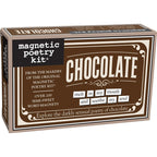 Chocolate themed Magnetic Poetry kit