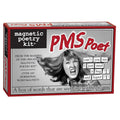 PMS themed Magnetic Poetry kit