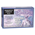 Goddess themed Magnetic Poetry kit