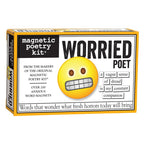 Worried themed Magnetic Poetry kit