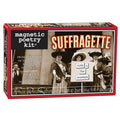 Suffragette themed Magnetic Poetry kit