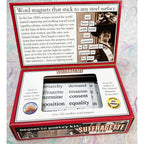 Suffragette themed Magnetic Poetry kit