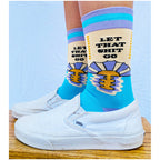 Let That Shit Go - Women's Crew Socks - BB