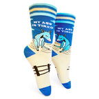 My Ass is Tired (with donkey) - Women's Crew Socks  - BB