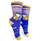 People Stress Meowt - Women's Crew Socks  - BB