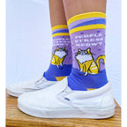 People Stress Meowt - Women's Crew Socks  - BB