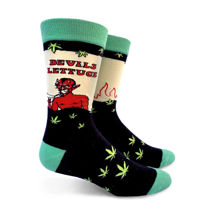 Devils Lettuce - MEN's Crew Sock - BB