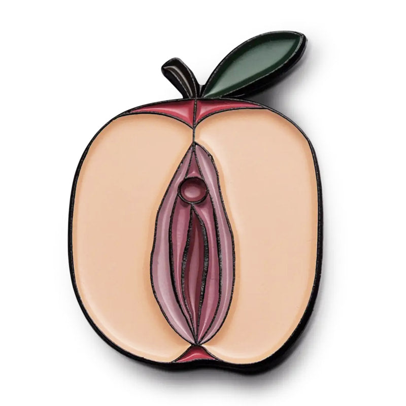 Apple Enamel Pin - CC