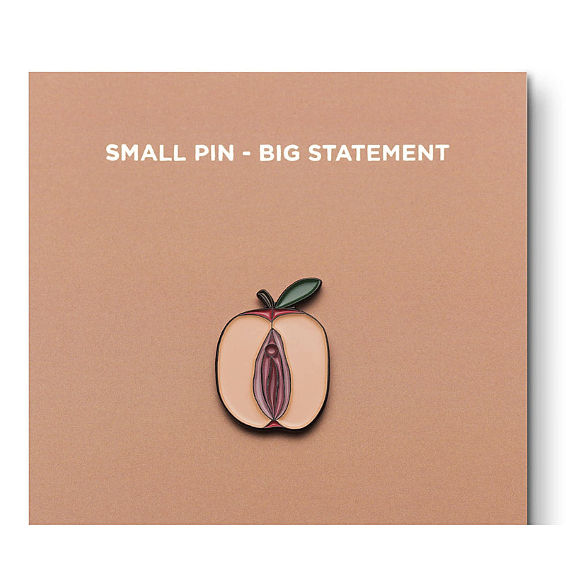 Apple Enamel Pin - CC