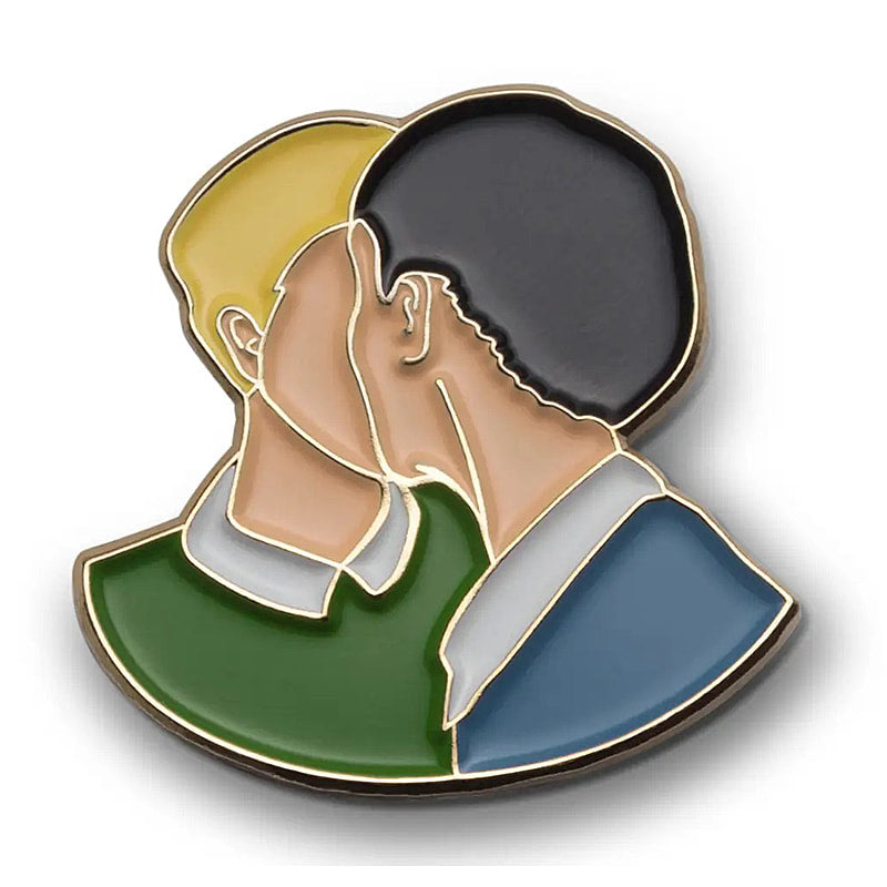 Kiss Enamel Pin - CC