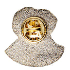 Smiling Face Sun Enamel Pin - CC
