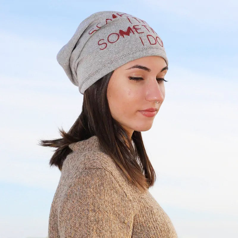 Sometimes I think Sometimes I don't - Women's Beanie Cap FF