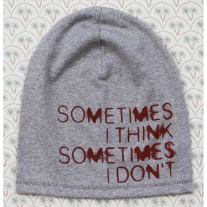 Sometimes I think Sometimes I don't - Women's Beanie Cap FF