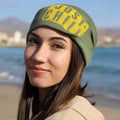 JUST CHILL Cotton Ribbed, Doubled Women's Beanie Cap - FF