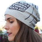I was Normal three cats ago Women's Beanie In Inverted Sweatshirt Fabric  - FF