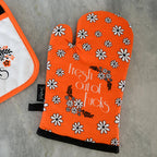 Fresh Out of Fucks oven mitt by Twisted Wares