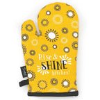 Rise & Shine Bitches oven mitt by Twisted Wares
