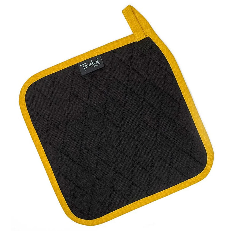 Rise & Shine bitches! insulted, with pocket, Twisted Wares Potholder