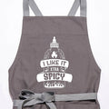 SALE: I LIKE IT XTRA SPICY - unisex adjustable Apron by Twisted Wares